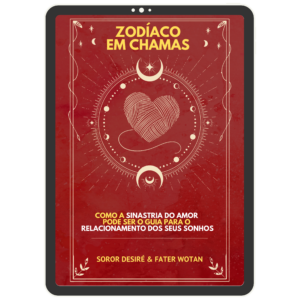 Imagem do Guia Zodíaco em Chamas sobre relacionamentos e signos