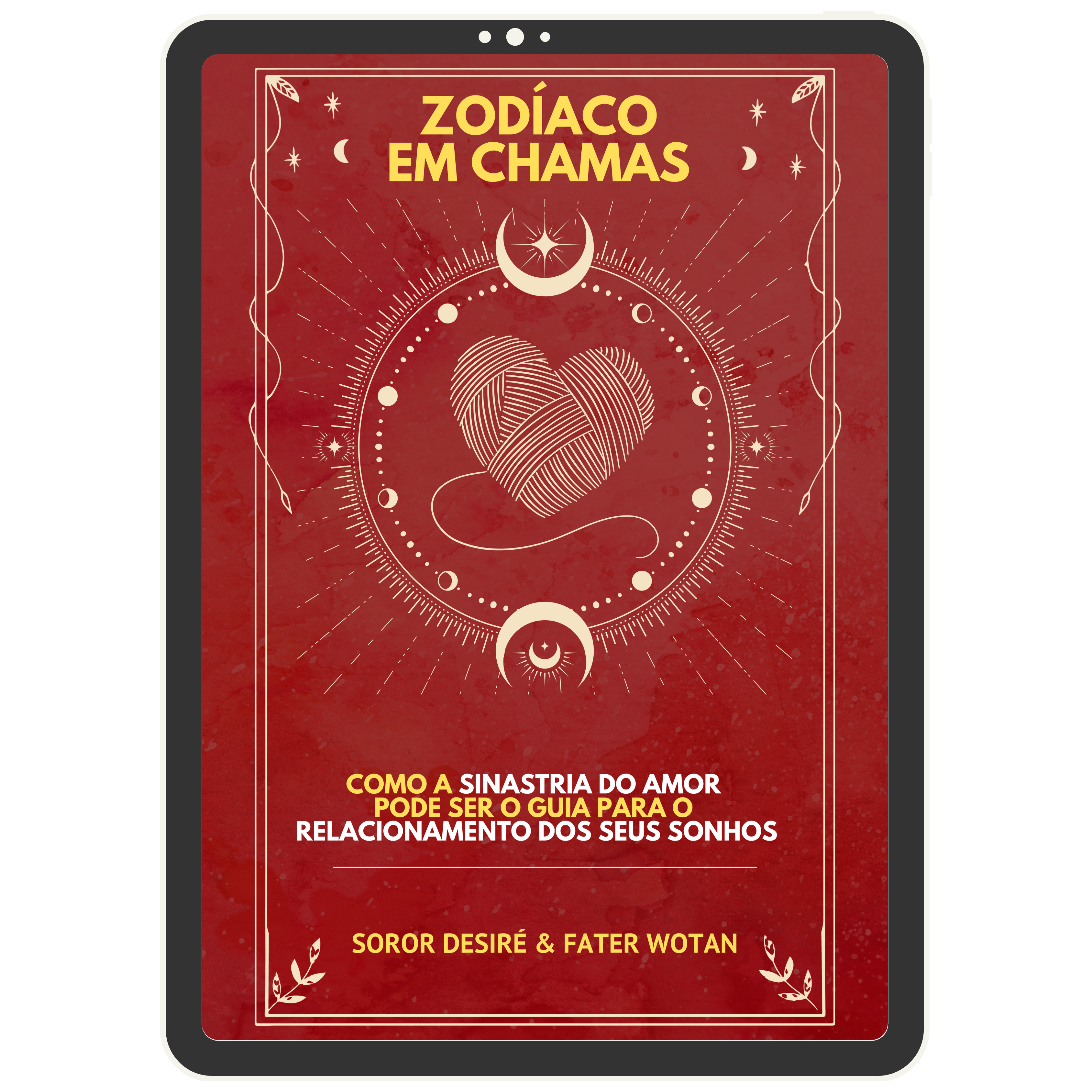 Imagem do Guia Zodíaco em Chamas sobre relacionamentos e signos
